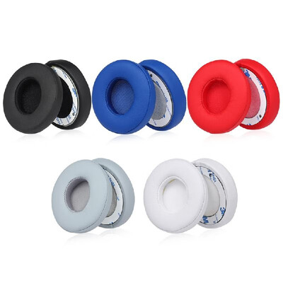 

2Pcs Replacement Earpads Ear Pad Cushion for Beats Solo 2 3 On Ear Wireless Headphones Blue