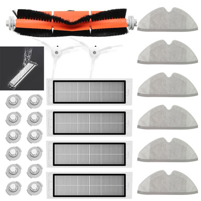 

Replacement Fits For Xiaomi Mi Roborock S50 Series Main Brush 4pcs Filters Kit