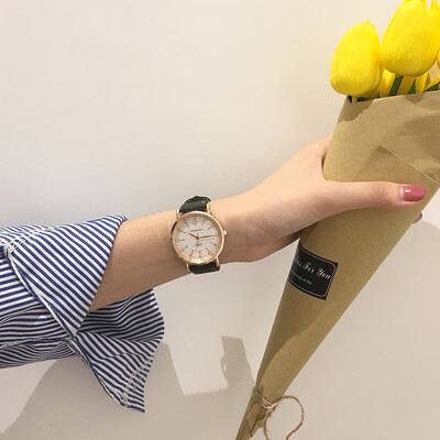 

Watch Female Student Retro College Style Korean Edition Simple Roman Xiaoqing Fresh Literature&Art Lovely Sen Female Watch Chi