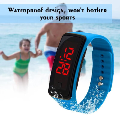 

Kids Sport Electronic LED Bracelet Silicone Smart Watch Children Wrist Digital Watches