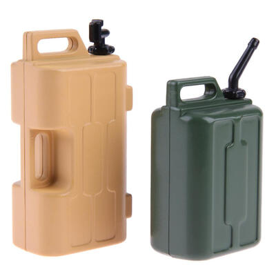 

2pcs Plastic Fuel Tank RC Crawler Car Decor Parts for Traxxas Tamiya Axial