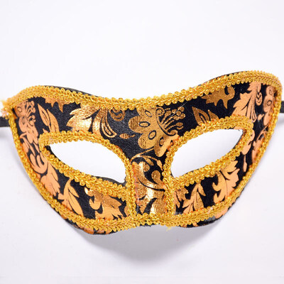 

FUNNYBUNNY Jazz Halloween Flannel Cloth Mask Flat Head Mens Half Face Masquerade Mask Baby Birthday Party Supplies