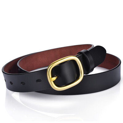 

New ladies leather thin belt Korean version of the wild casual dress decoration knotted thin belt female