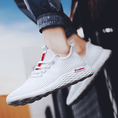 

Mens Cloth Shoes Autumn Mesh Leisure Sports Shoes Red Low-Up Summer Board Shoes