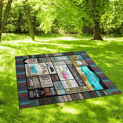 

Greensen Multipurpose All-Season Printed Picnic Mat for Yoga Beach Bedspread Wall Tapestry 96114cm