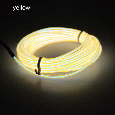 

Tailored Flexible LED Light EL Wire String Strip Rope Glow Decor Neon Lamp USB Controlle