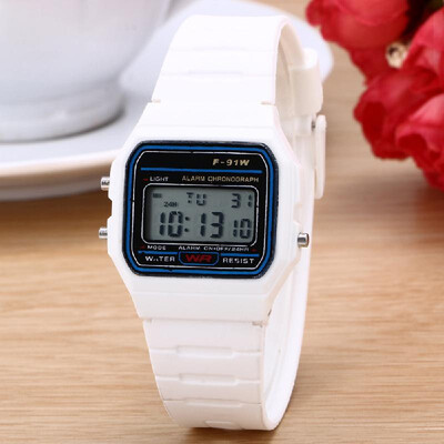 

LED Digital Sport Watch Multifunctional Ultra-thin Luminous Children Watch Wristwatch with Alarm for Teenager Students