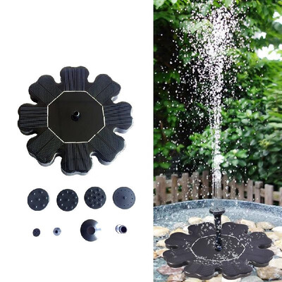 

Watering Solar Power Fountain Pool Pump Energy-saving Plants Watering Kit