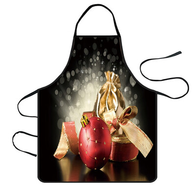 

Tailored Christmas Decoration Waterproof Apron Kitchen Aprons Dinner Party Apron