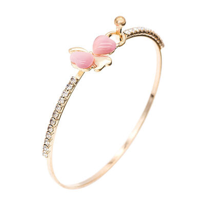 

South Korea exquisite luxury small fragrant peach Bracelet Korean clover Bracelet opal bracelet wholesale