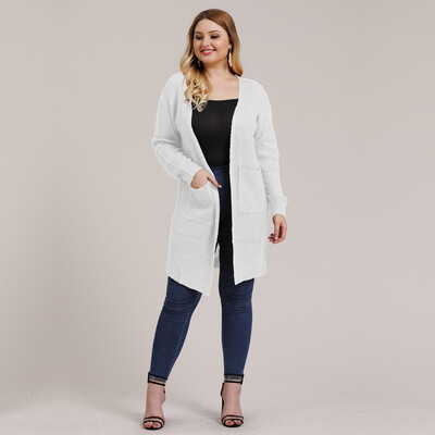 

Toponeto Women Plus Size Knitting Open Cape Casual Coat Blouse Kimono Jacket Cardigan