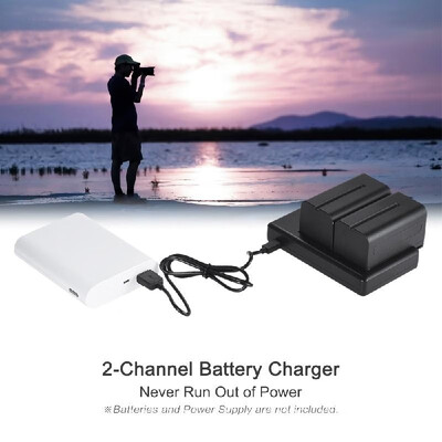

FB Dual USB NP-FZ100 Camera Battery Charger for Sony A7III A9 A7RIII A7SIII