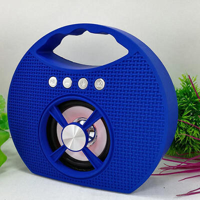 

Portable Bluetooth Speaker Wireless Subwoofer MP3 Player With Colorful LED Lights FM Radio TF Card Slot Hook Design