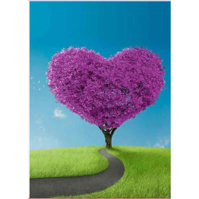 

5D DIY Full Drill Diamond Painting Love Tree Cross Stitch Embroidery Mosaic