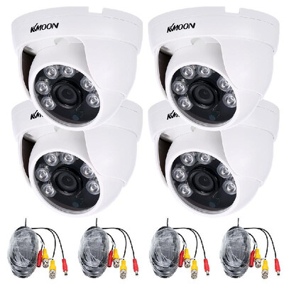 

KKmoon 4720P AHD Dome IR CCTV Camera 460ft Surveillance Cable Support IR-CUT Night Vision 6pcs Array Infrared Lamps 129 C