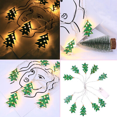 

〖Follure〗Christmas Tree Shape 2M String Lights10 LED Outdoor Indoor Christmas Tree Xmas