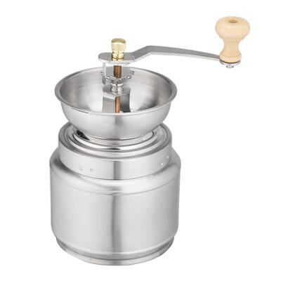 

Stainless Steel Hand Manual Coffee Grinder Bean Pepper Spice Burr Mill Tool