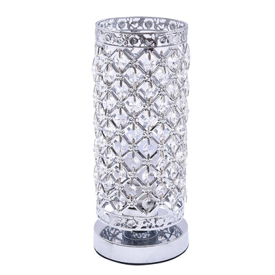 

Siaonvr Crystal Table Lamp Nightstand Decorative Room Desk Lamp For Bedroom