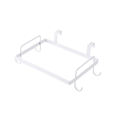 

1pcs Kitchen Cabinet Cupboard Garbage Rubbish Storage Bag Iron Rack Holder Shelf