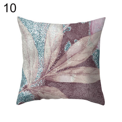 

Flower Peony Throw Pillow Case Cushion Cover Sofa Bed Car Cafe Office Decoration