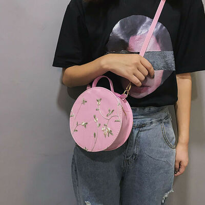 

New Style Women Handbags Bags Purse Shoulder Handbag Tote Round Messenger Hobo Satchel Bag Cross Body Floral Fashion Hot 2019