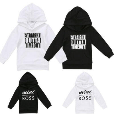 

Toddler Newborn Baby Boy Girl Hoodie Tops Hooded Sweatshirt Outdoor Casual USA
