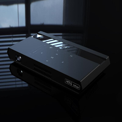 

H96 MAX DLP Projector LED Home Office Projection with 24G Remote Controller BT Speaker EU Plug