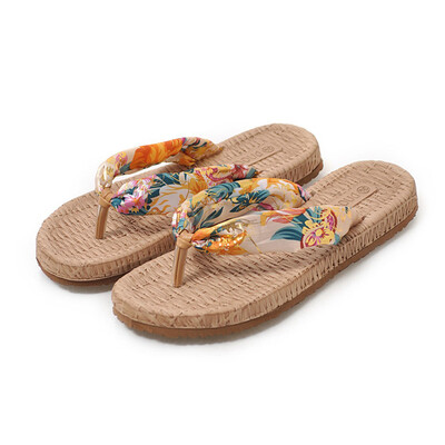 

Rose Womens Ladies Fashion Bohemian Flat Beach Shoes Sandals Flip Flops Slippers