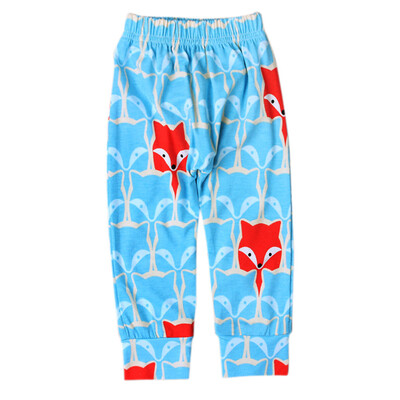 

Lovely Baby Boys Girls Bottom Fox Print Trouser Harem Pants PP Children Leggings