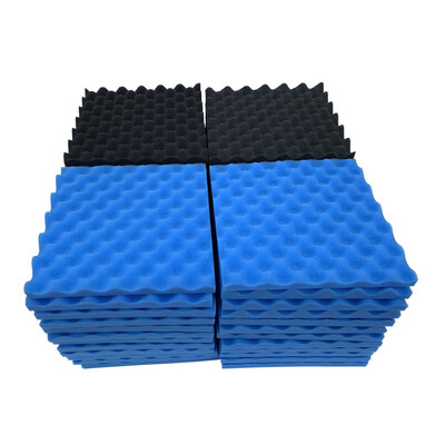 

〖Follure〗48Pcs Acoustic Foam Panel Sound Stop Absorption Sponge Studio KTV Soundproof