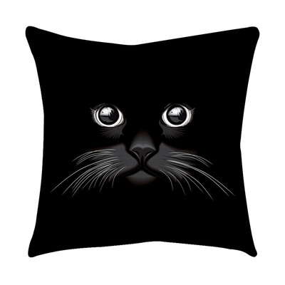 

〖Follure〗Rose Black Gold Cushion Cover Square Pillowcase Home Decoratio
