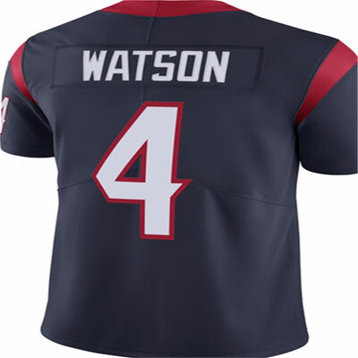 

Houston Texan 4 Deshaun Watson 99 JJ Watt Jersey Mens 90 Jadeveon Clowney 32 Tyrann Mathieu Football Jerseys