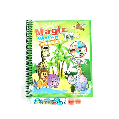 

Children Magic Picture Scrawling Book Reusable Water Painting Pads Baby Drawing Book
