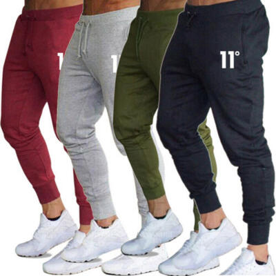 

Mens Fitness Pants Sportswear Joggers Tracksuit Skinny Sport Gym Leg Trousers