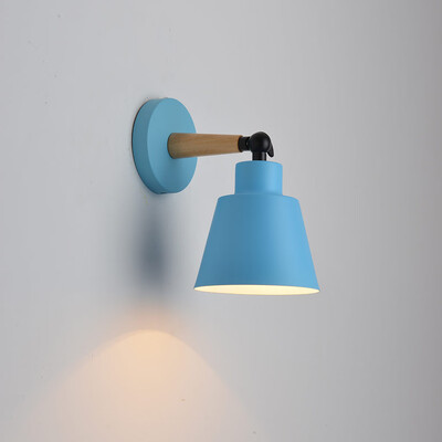

Gobestart Wall Lampshade Swing Head Sconce light Bedroom Lighting Bedside Reading Lamp