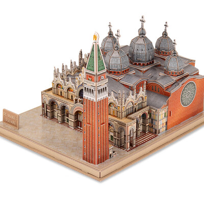 

CubicFun Assembling Toy Model 3D Puzzle Assembly Model 3d Puzzle DIY Fighting Block Building Model Eiffel Tower C044h