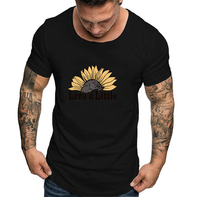 

Toponeto Men Fashion Solid Printing Style Cotton Design T-shirt Casual Shirts Tops Blouse