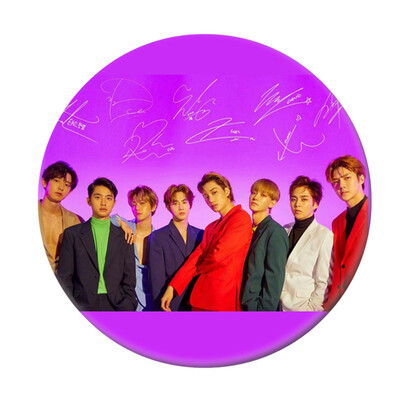

KPOP EXO 5th Album LOVE SHOT Brooch Button Badge Accessories For Clothes Hat Backpack Decoration