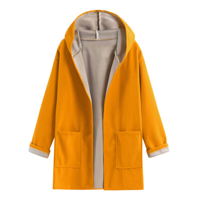 

Toponeto Womens Fahion Coat Jacket Medium Long Large Size Loose Front Open Coat Coats