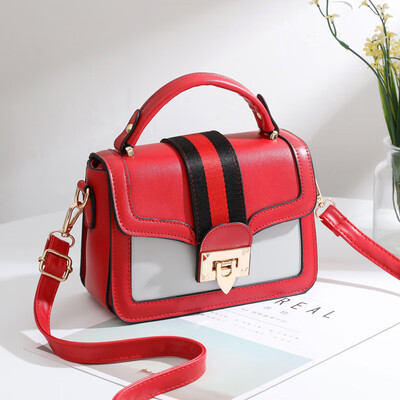 

Female spring style Chaohan version simple lady hand bag 100 shoulder bag oblique satchel bag simple simple