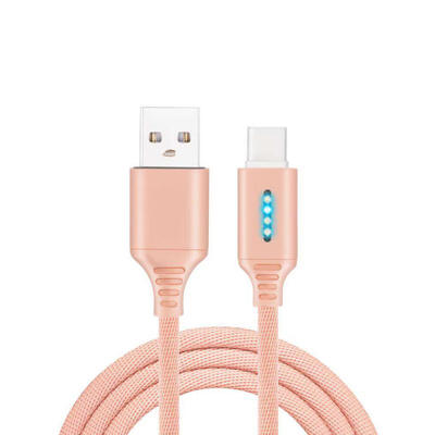 

Portable Micro USB Cable Type-C Automatic Power Off Fast Charging Line For Mobile Phones