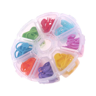 

104pcsBox 8 Colors Knitting Accessories Crochet Locking Stitch Markers