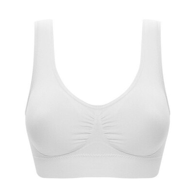 

Women Seamless Bra Fitness Yogi Vest Underwear Padded Crop Tops Underwear No Wire-rim Bras Plu size -6XL