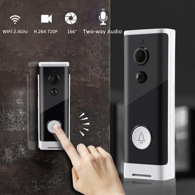

〖Follure〗Wireless WiFi DoorBell Smart Video Phone Visual Intercom Door Bell Secure Camera