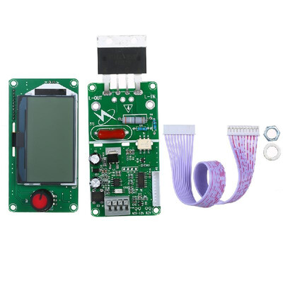 

100A LCD Display Digital Double Pulse Encoder Spot Welder Controller Board Spot Welder Control Module