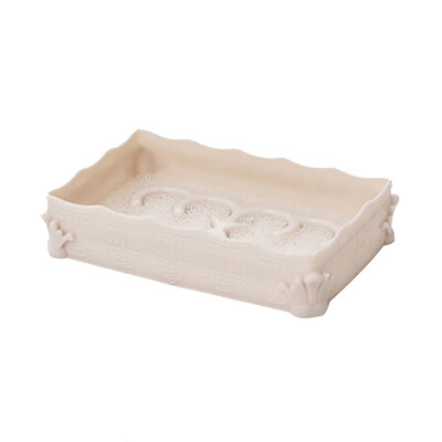 

〖Follure〗Soap Box Shower Plate Hiking Bathroom Home Case Container Travel Holder Dish N