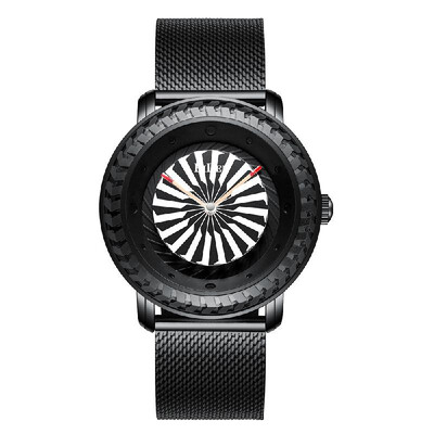 

BIDEN Biden 2018 new fashion watch waterproof quartz men&women watch manufacturers wholesale a generation black