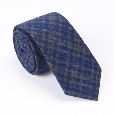 

Mens cotton striped plaid tie 51 cotton tie European&American casual tie cross-border wholesale one generation