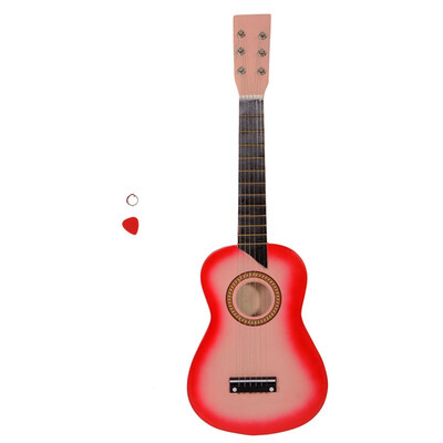 

Ktaxon 21" 23" 25" 6-String Acoustic Guitar Beginer Musical Instrument w Guitar Pick Extra Guitar String Children Kids Toy