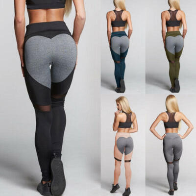 

Womens Sports Yoga Leggings Running Gym Workout Pants Fitness Stretch Trousers
